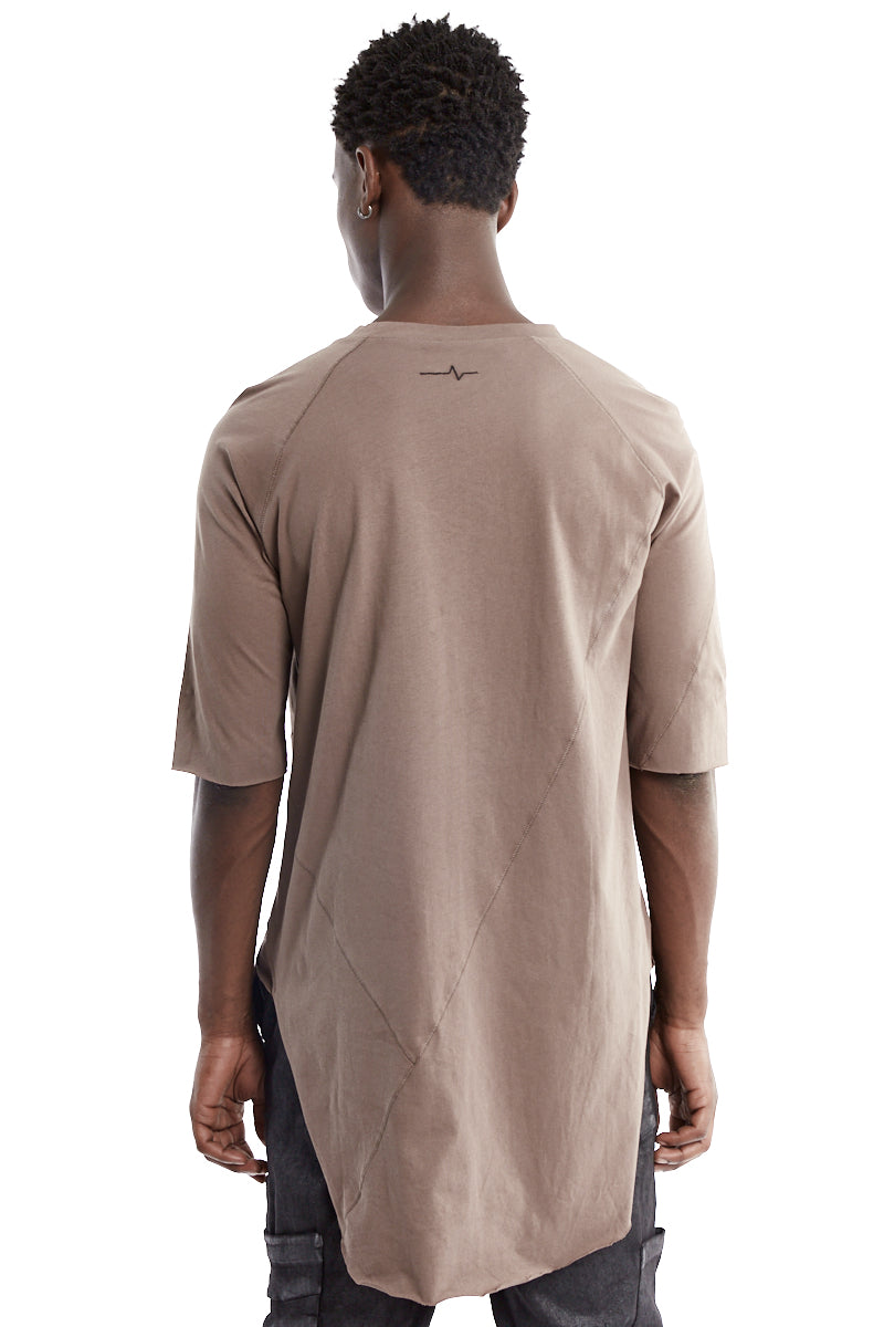 FOSSIL ASYMMETRIC STITCHED TEE