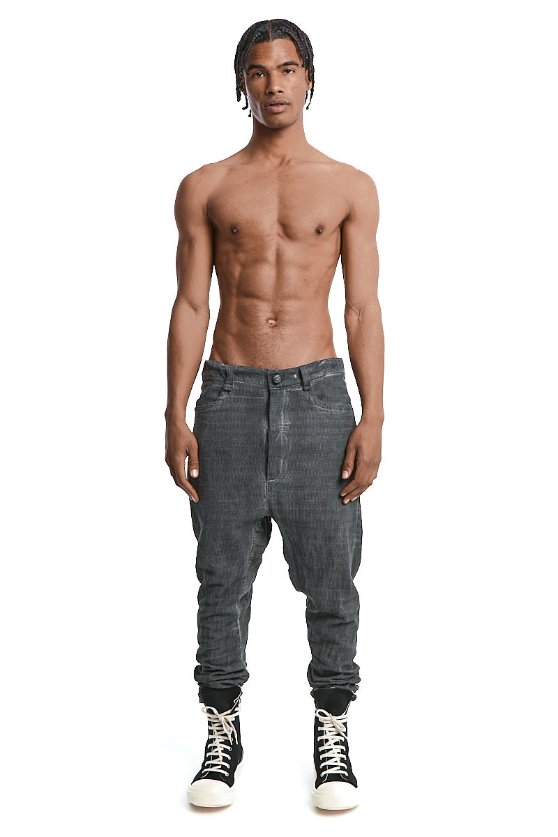 PLOMB STRUCTURED COTTON LOW CROTCH PANTS