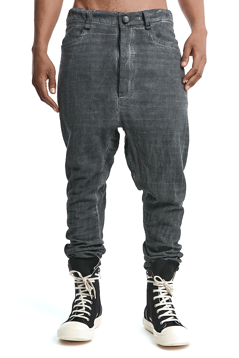 PLOMB STRUCTURED COTTON LOW CROTCH PANTS