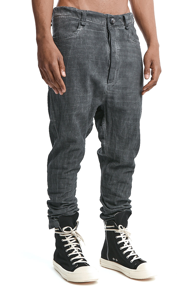 PLOMB STRUCTURED COTTON LOW CROTCH PANTS