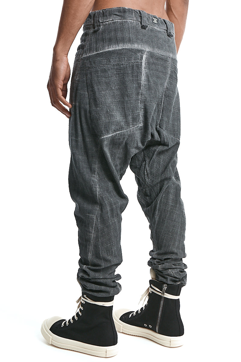 PLOMB STRUCTURED COTTON LOW CROTCH PANTS