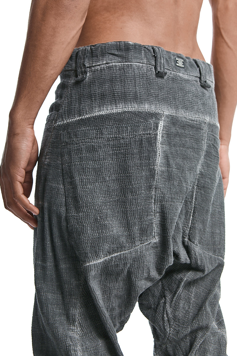 PLOMB STRUCTURED COTTON LOW CROTCH PANTS