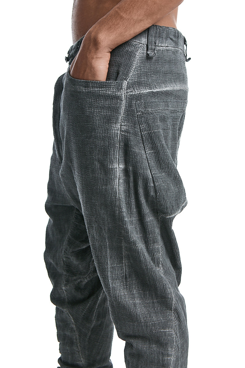 PLOMB STRUCTURED COTTON LOW CROTCH PANTS
