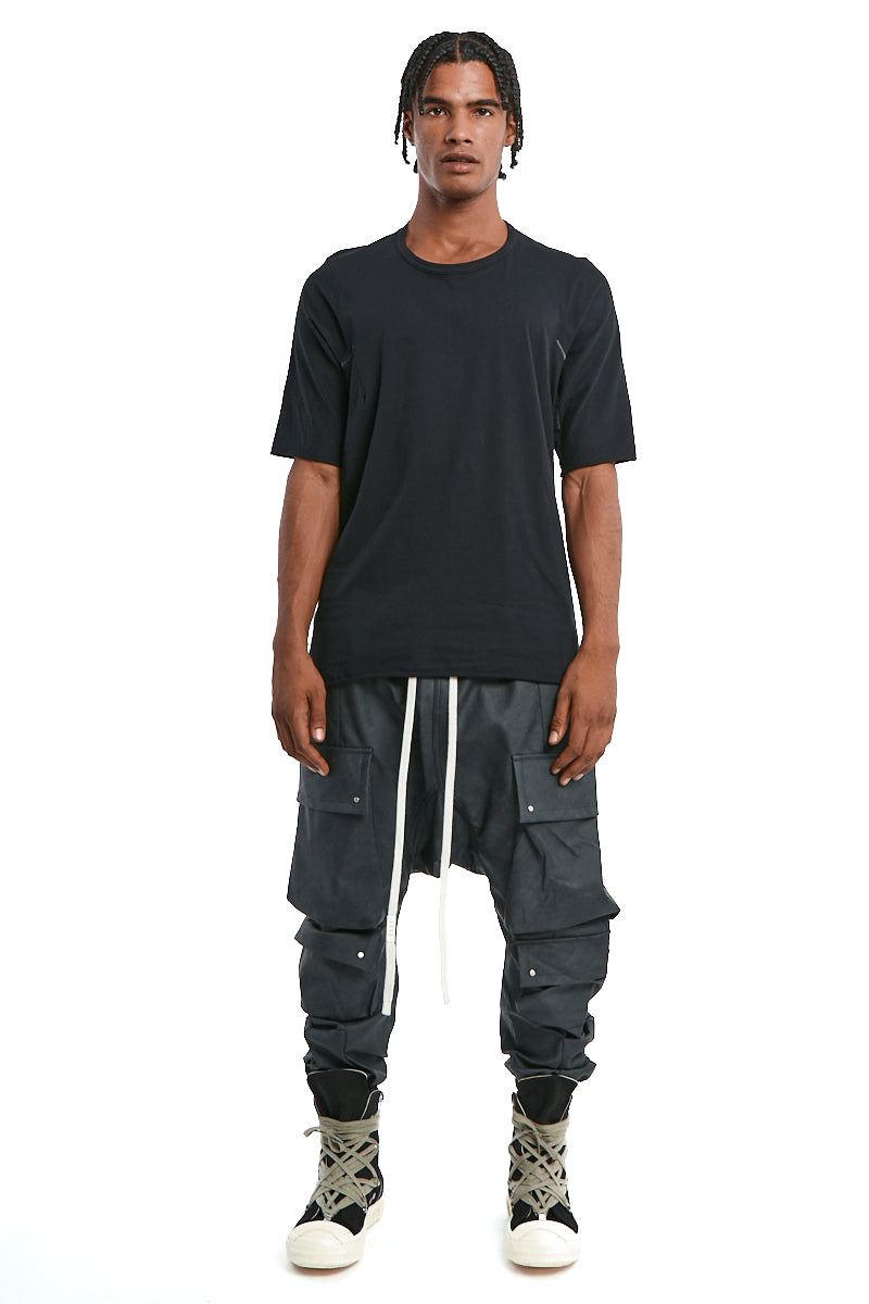 BLACK LOYAL JERSEY TEE