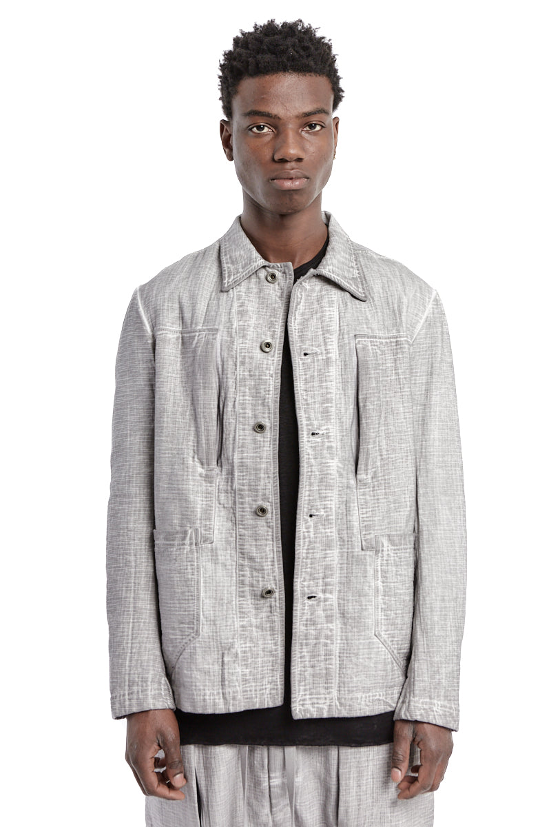 ALU COTTON GAUFRE WORKER JACKET