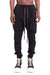 BLACK STRIPE GUSSET PANT