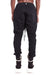 BLACK STRIPE GUSSET PANT