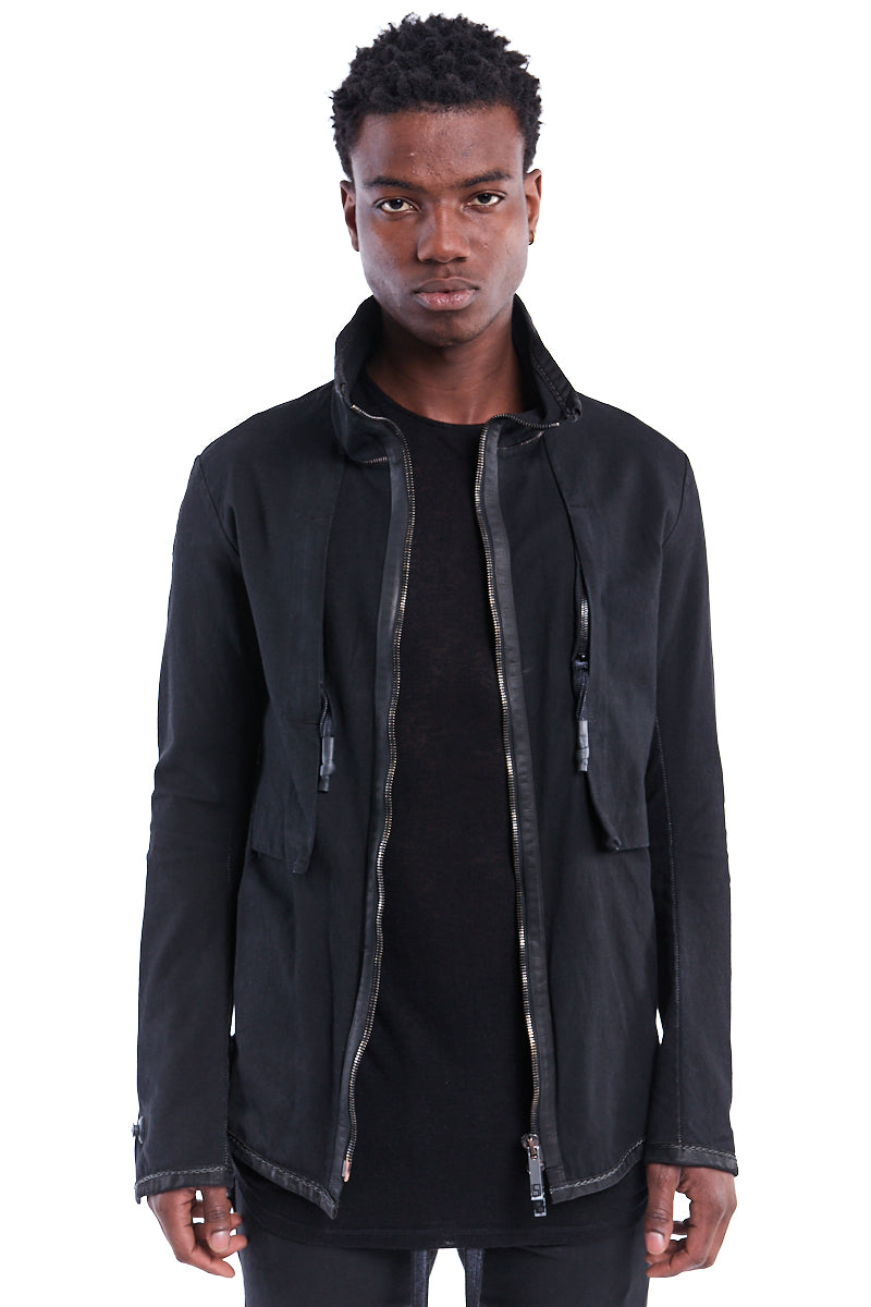 ✨美品✨SUAVELE NO COLLAR JACKET【SV-0148】 Kaia Wool Bomber Jacket in Espresso – SAISON