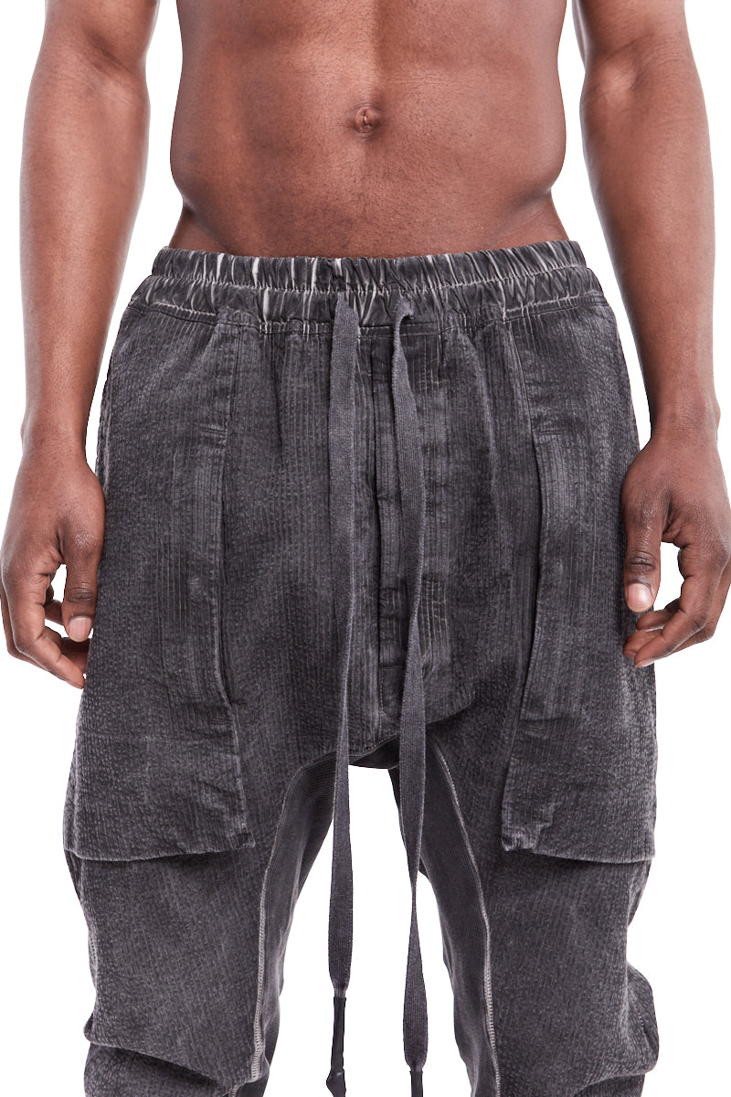 PLOMB STRIPE GUSSET PANT