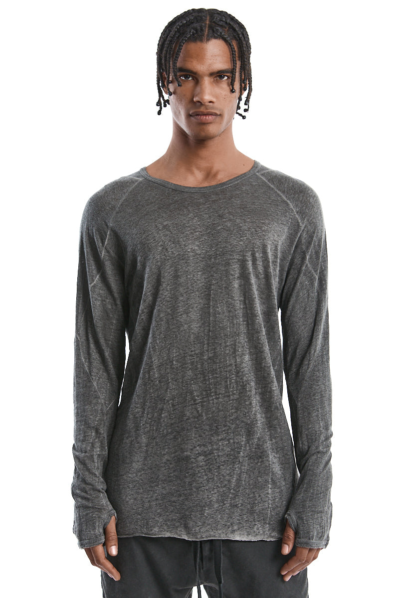 PLOMB LINEN ANATOMICAL MUSCLE TOP