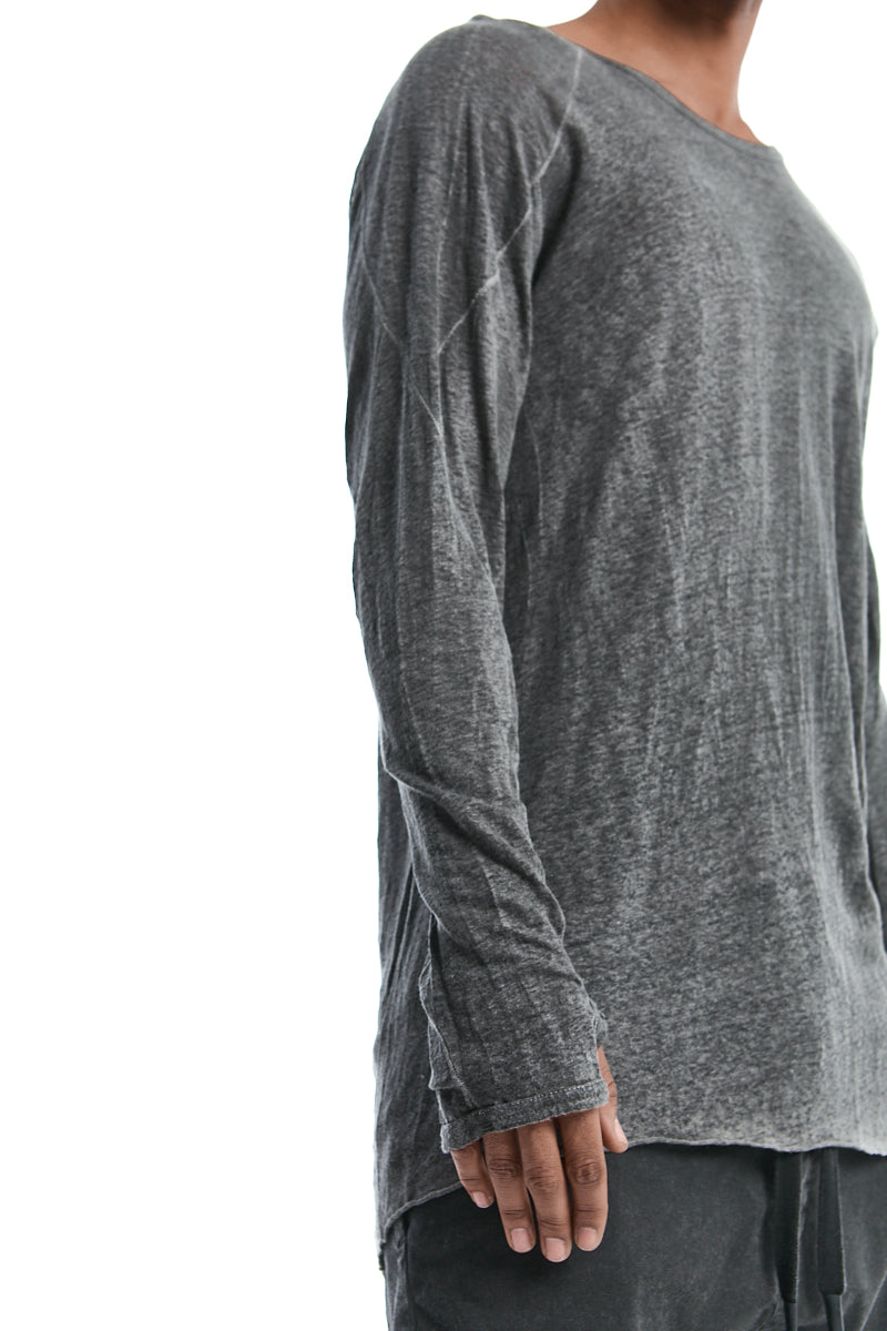 PLOMB LINEN ANATOMICAL MUSCLE TOP