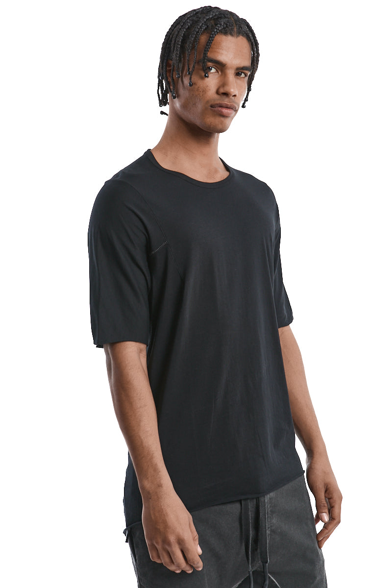 BLACK LOYAL JERSEY TEE