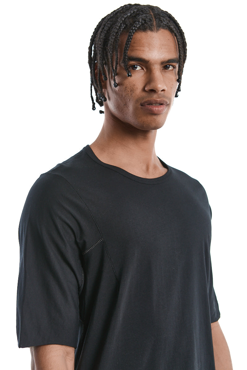 BLACK LOYAL JERSEY TEE