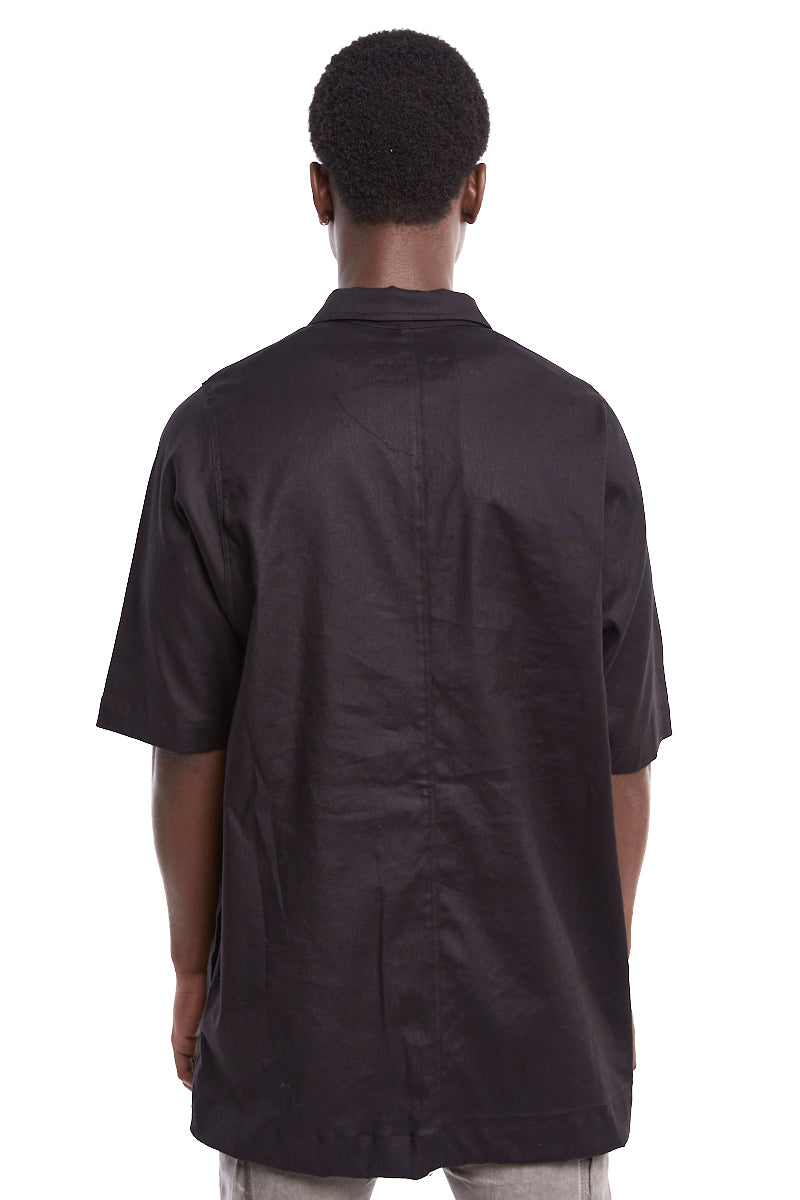 BLACK HALF SLEEVE SHIRT