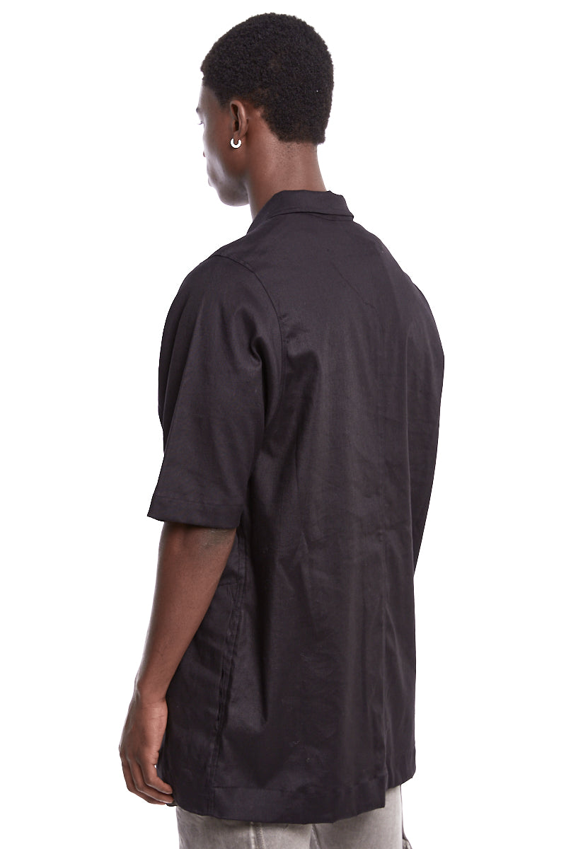 BLACK HALF SLEEVE SHIRT