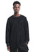 ASYMMETRIC SHREDDED TEXTURE SWEATER
