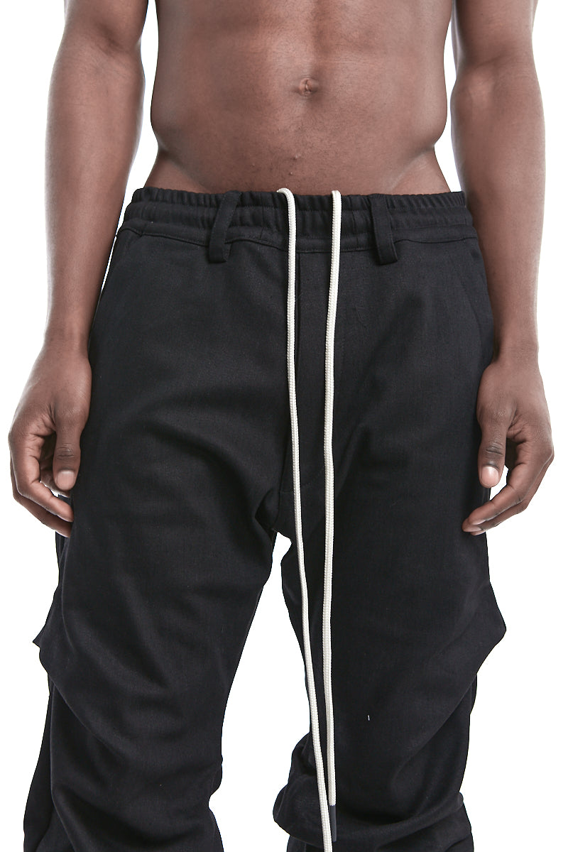 BOOTCUT TUCKED TROUSERS