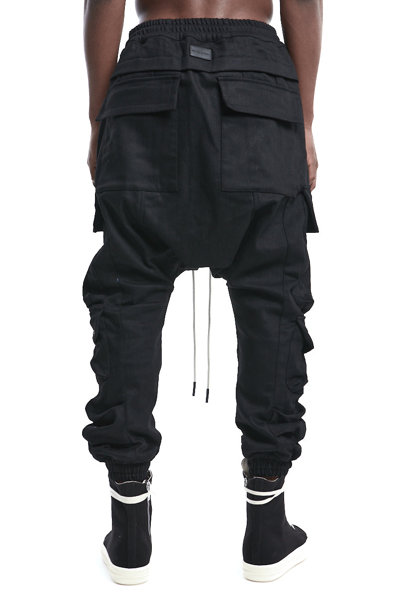SAROUEL CARGO JOGGER DENIM