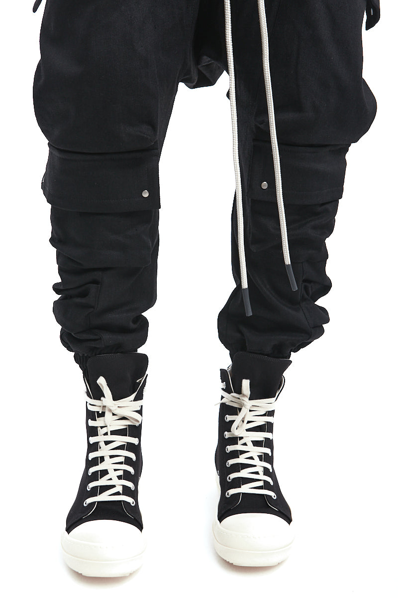 SAROUEL CARGO JOGGER DENIM