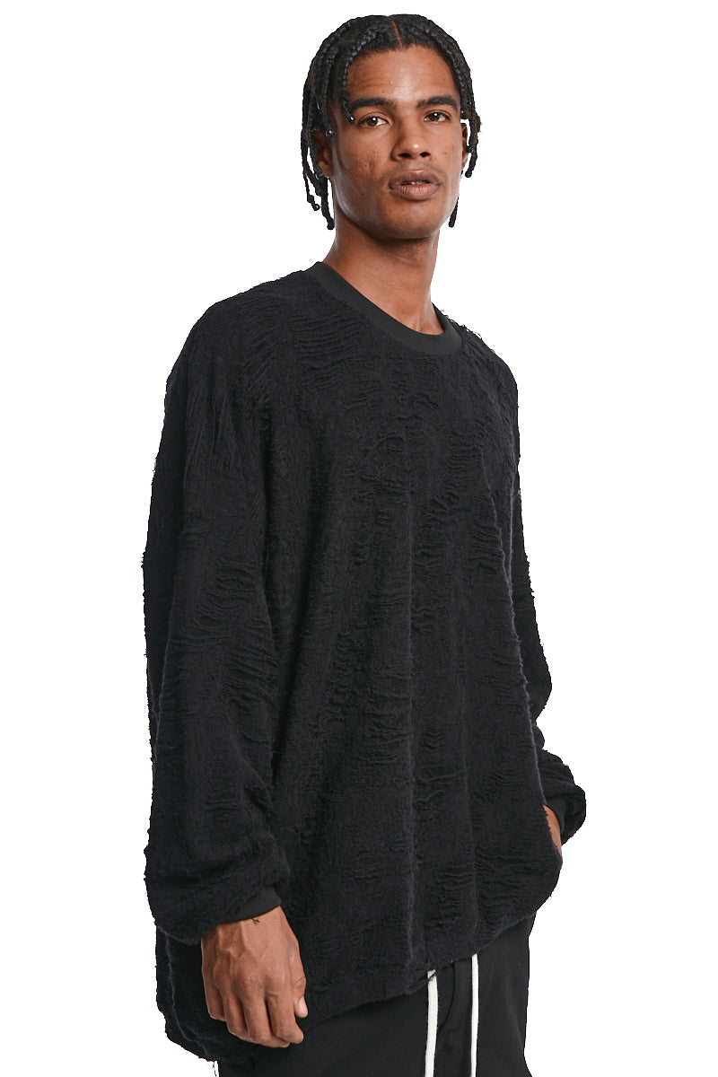BLACK EXTREME OVERSIZED PULLOVER