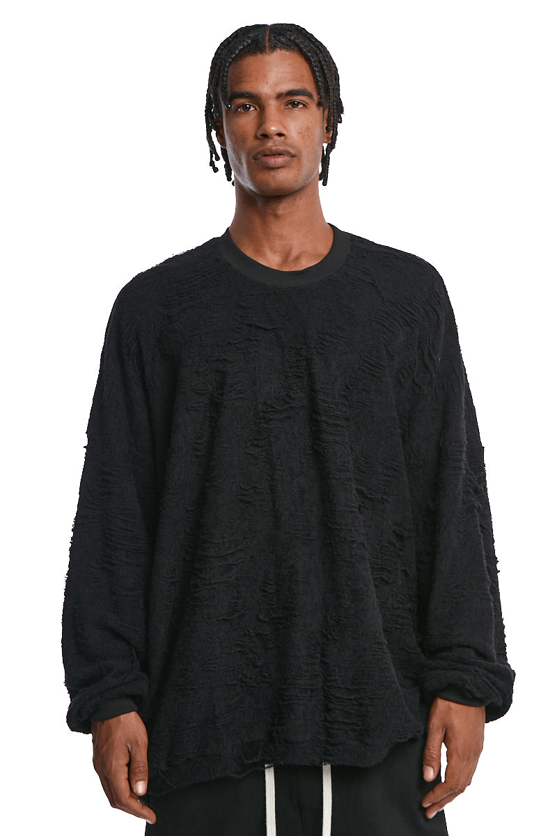 BLACK EXTREME OVERSIZED PULLOVER