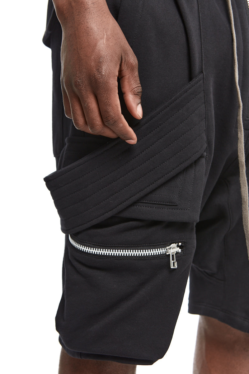 A.F Artefact | Shop Online | Black Belt Cargo Sweat Sarouel