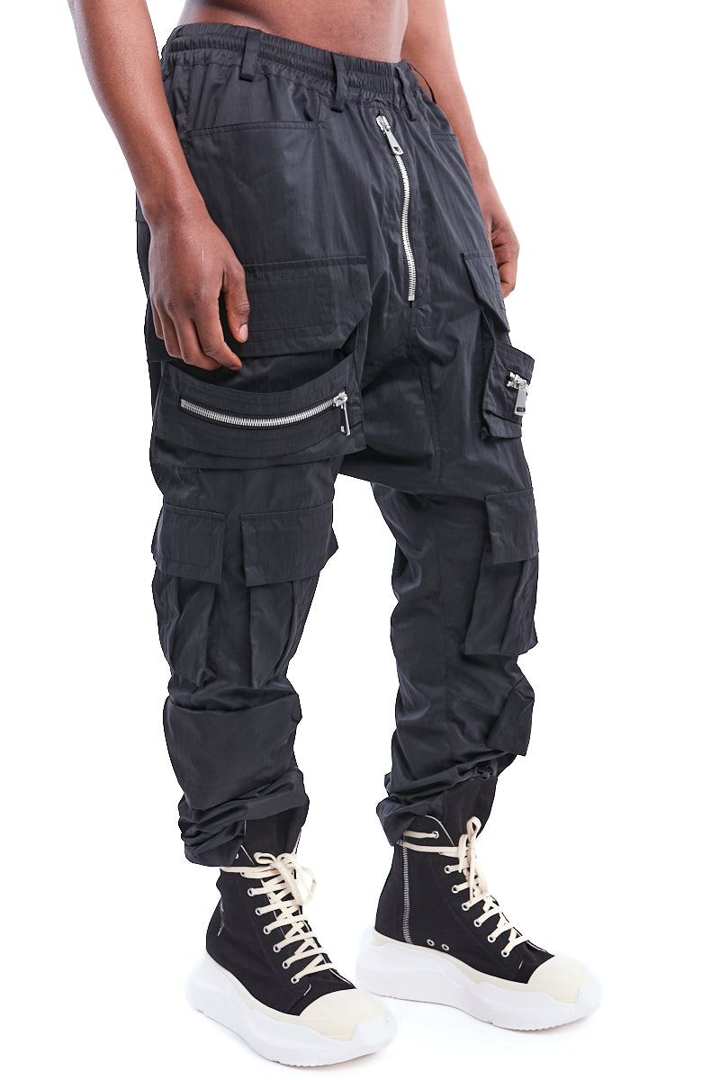 BLACK TECH CARGO SAROUEL EASY PANTS