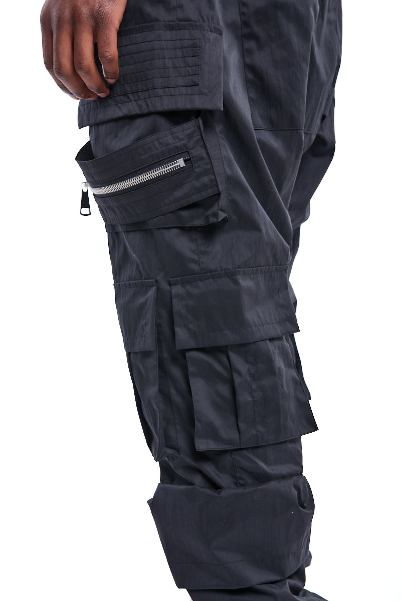 BLACK TECH CARGO SAROUEL EASY PANTS