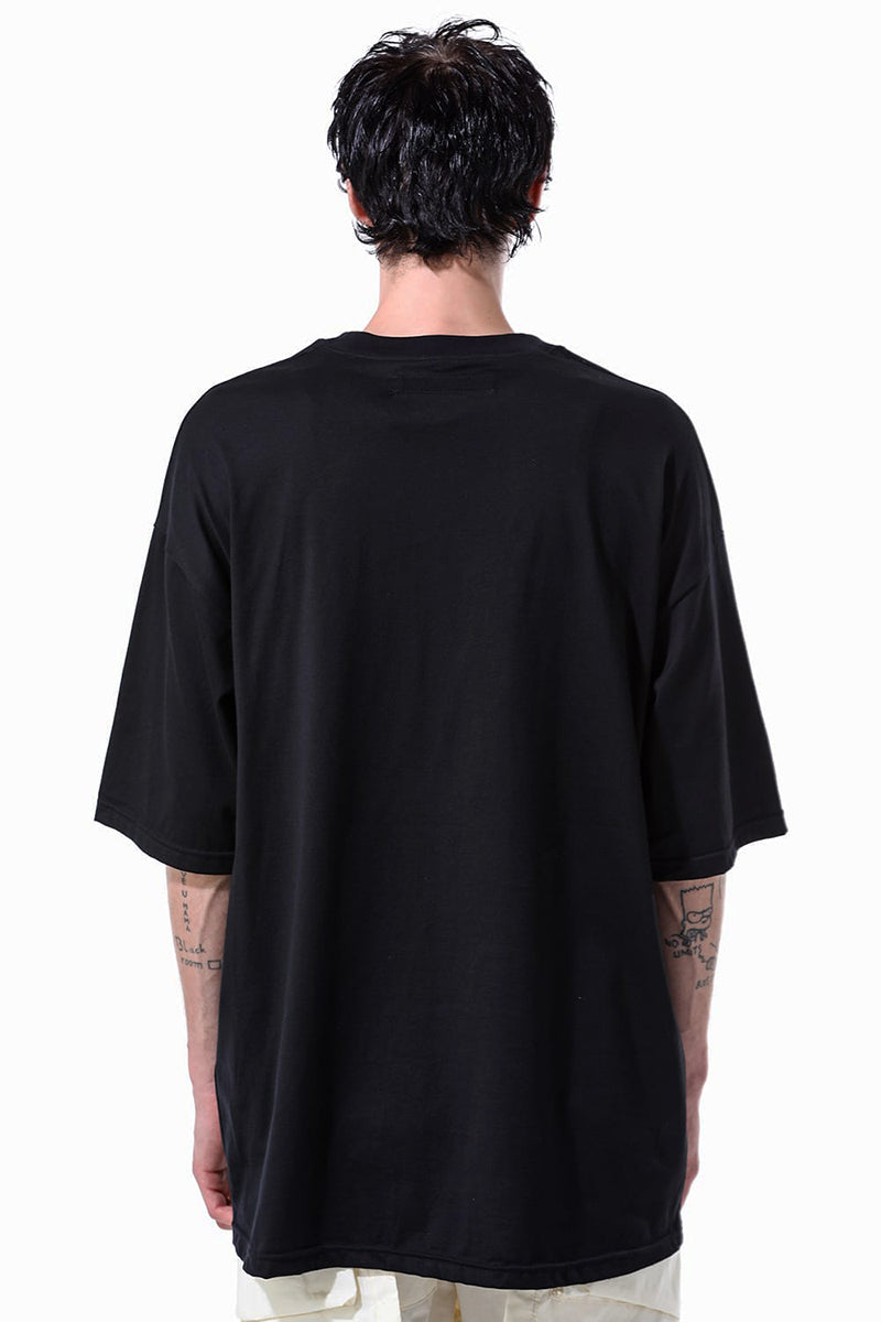 BLACK BOOSTERICALLY PRINT TEE