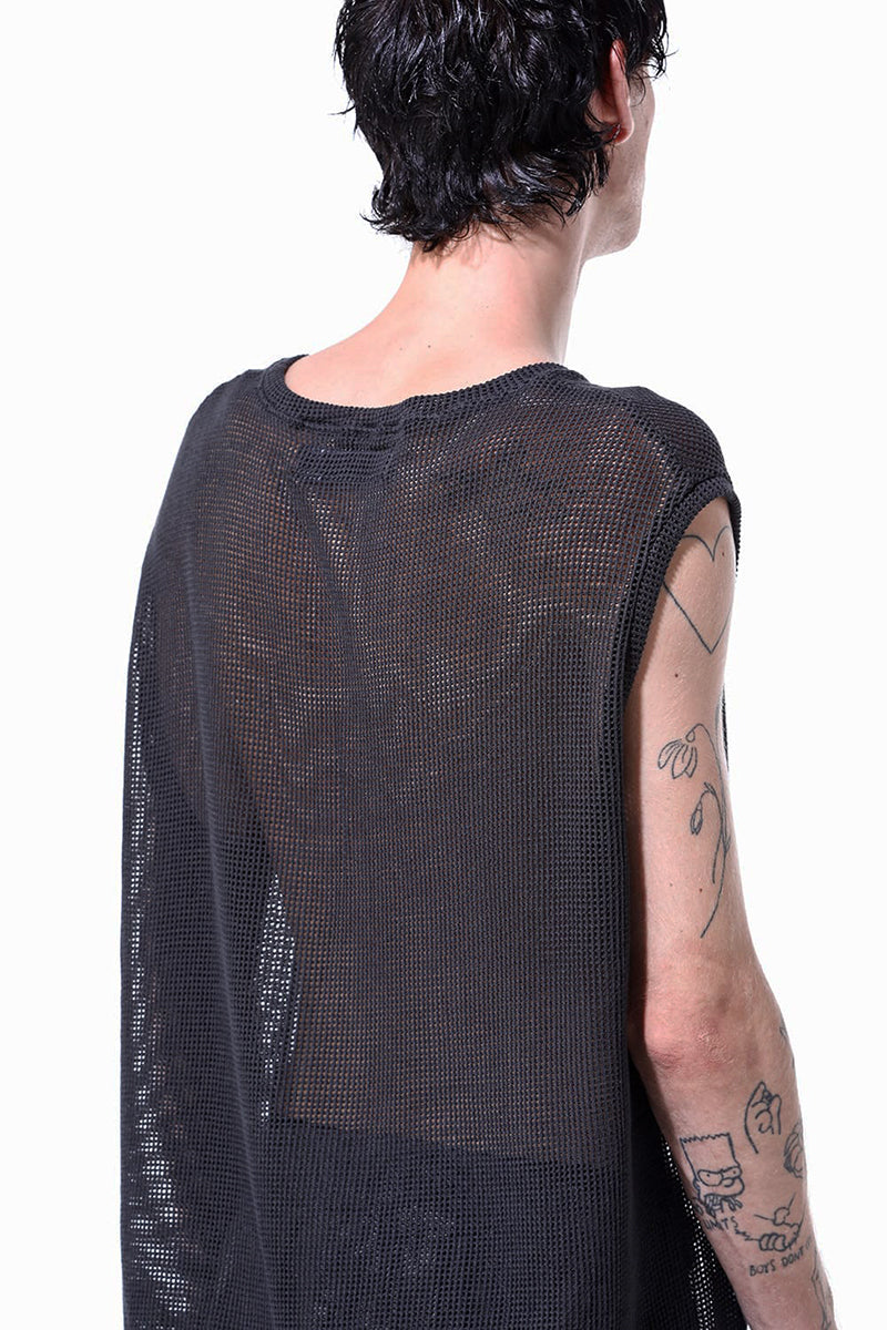 MESH KNIT TANK TOP