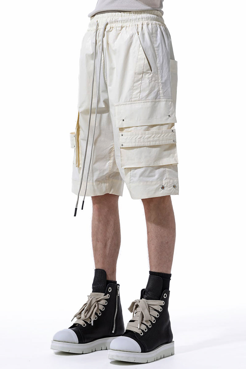 IVORY COATING SAROUEL CARGO SHORTS