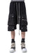 LINEN COMBI SWEAT SHORTS