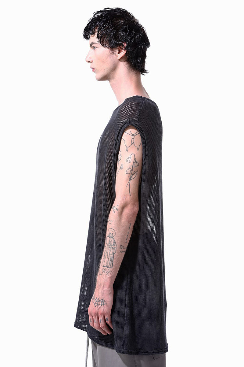 MESH KNIT TANK TOP