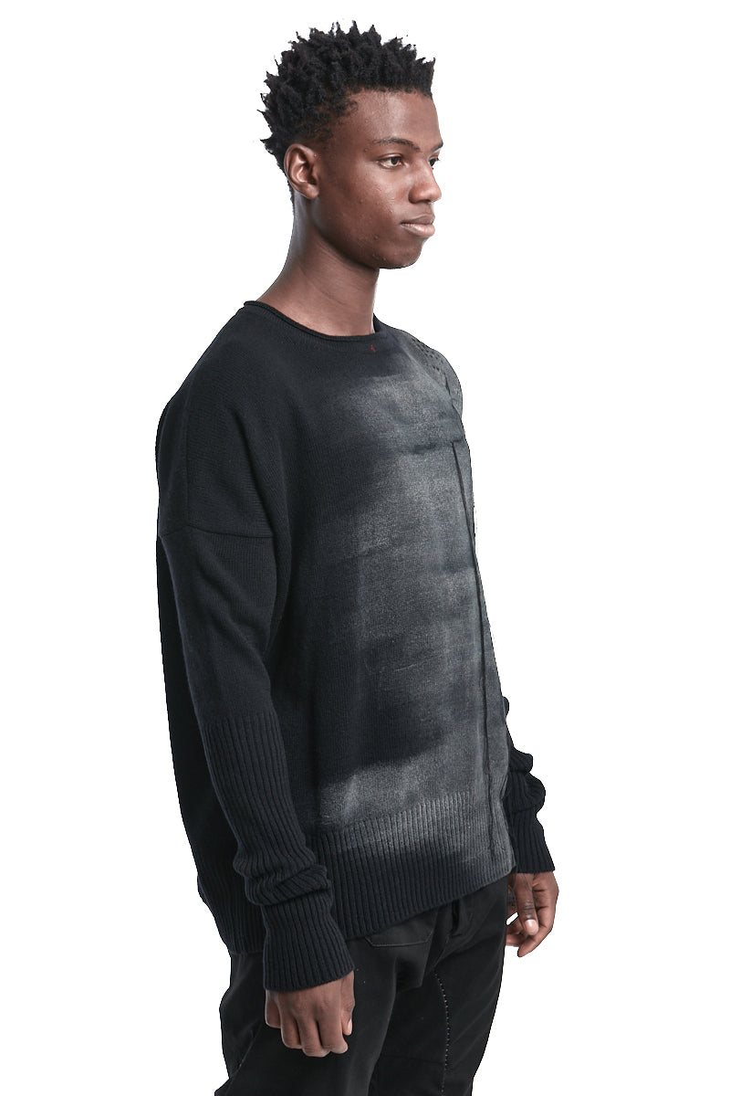 HAND-PAINTED WOOL JERSEY