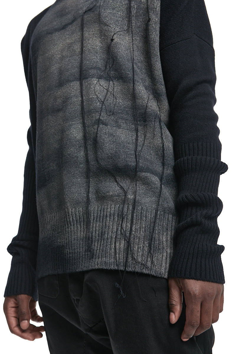 HAND-PAINTED WOOL JERSEY