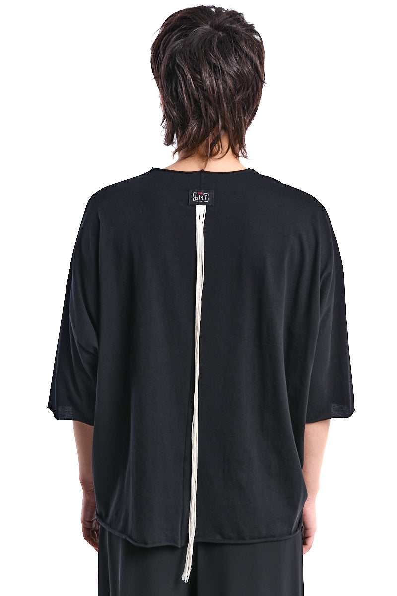 EMBROIDERED PANELED OVER-TOP