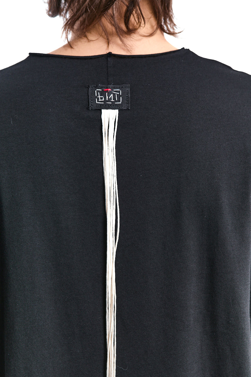 EMBROIDERED PANELED OVER-TOP