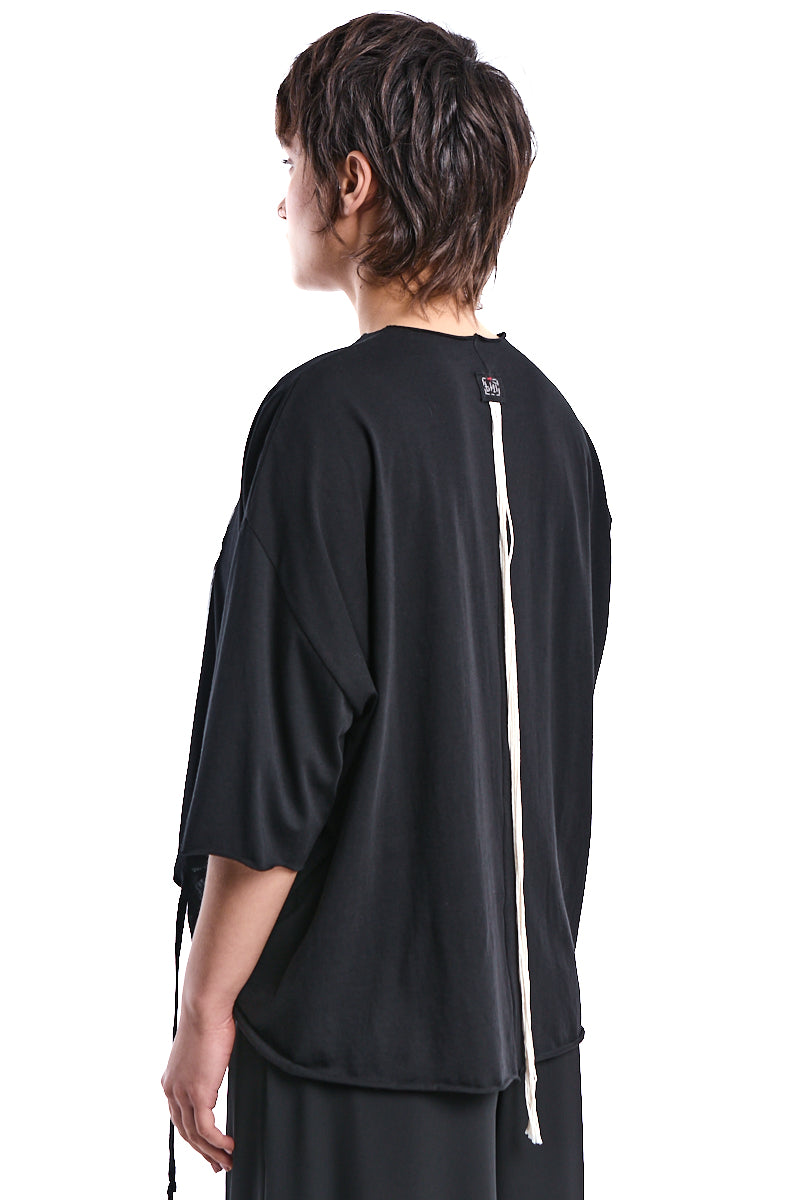 EMBROIDERED PANELED OVER-TOP