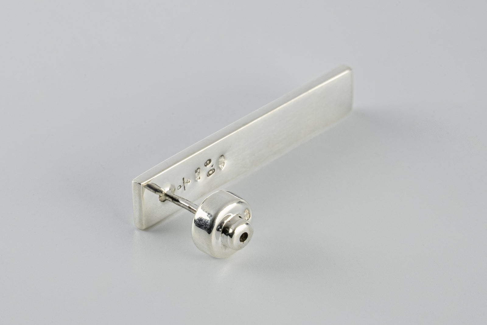 PLATE EARRING (0.6CT, 6 DIAMOND SLABS, 34mm, PA+DIA)