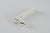 PLATE EARRING (0.6CT, 6 DIAMOND SLABS, 34mm, PA+DIA)