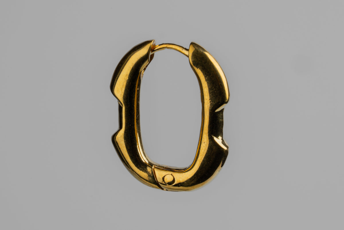 Deco Earring (Extra Small Link, YGA)