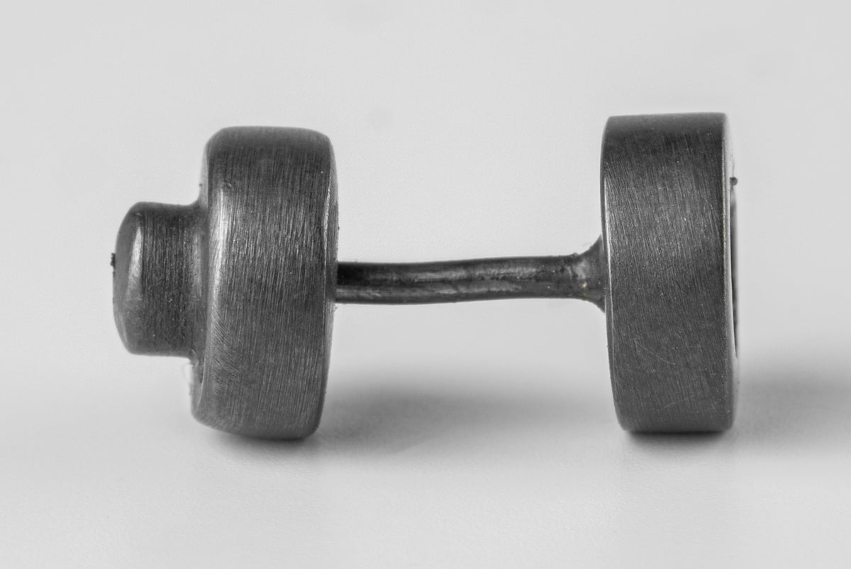 Tiny Stud Earring (0.1 CT, Diamond Slab, KA+DIA)