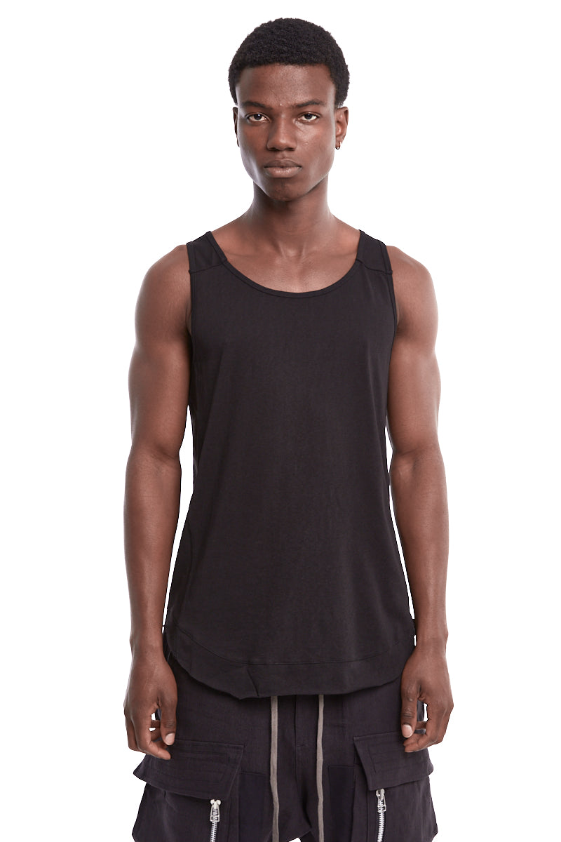 COTTON LINEN TANK TOP