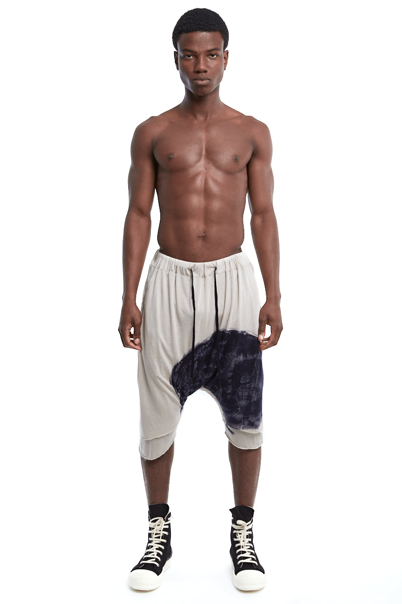 OATMEAL PRINT SHORT PANTS