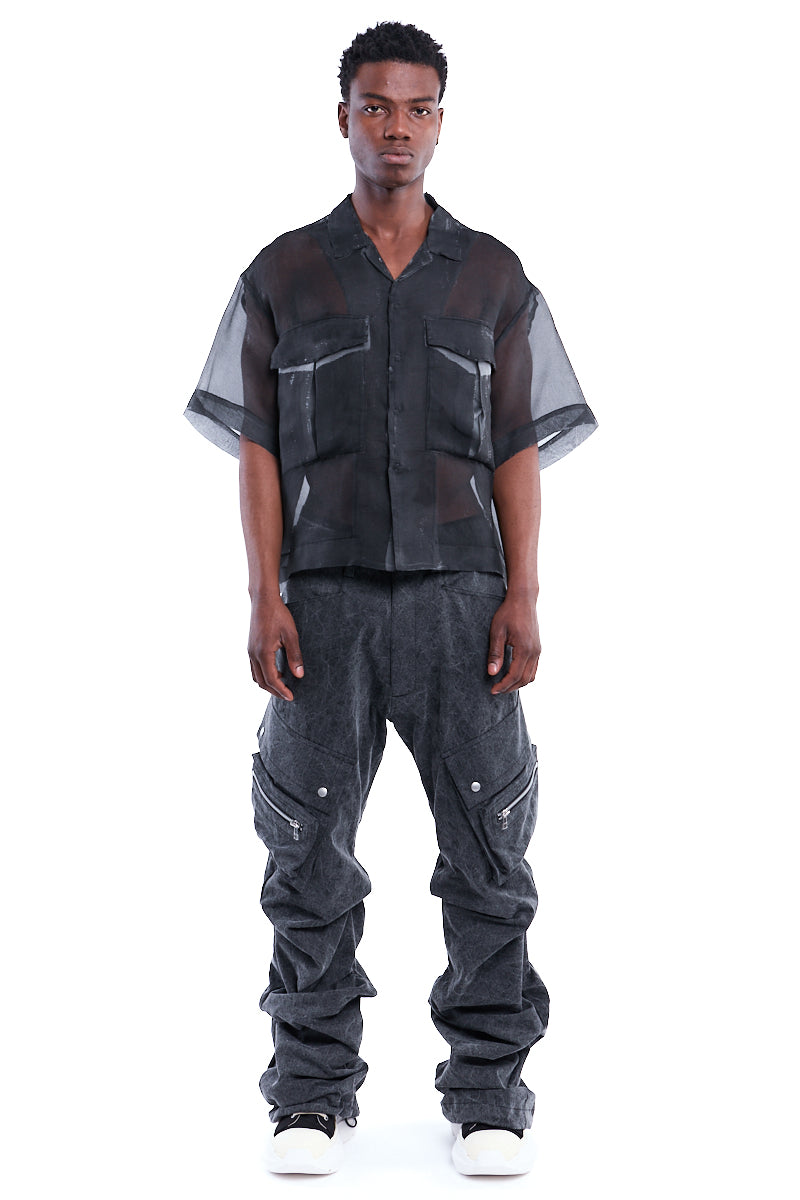 HAND PAINTED OVER SHIRT JACKET