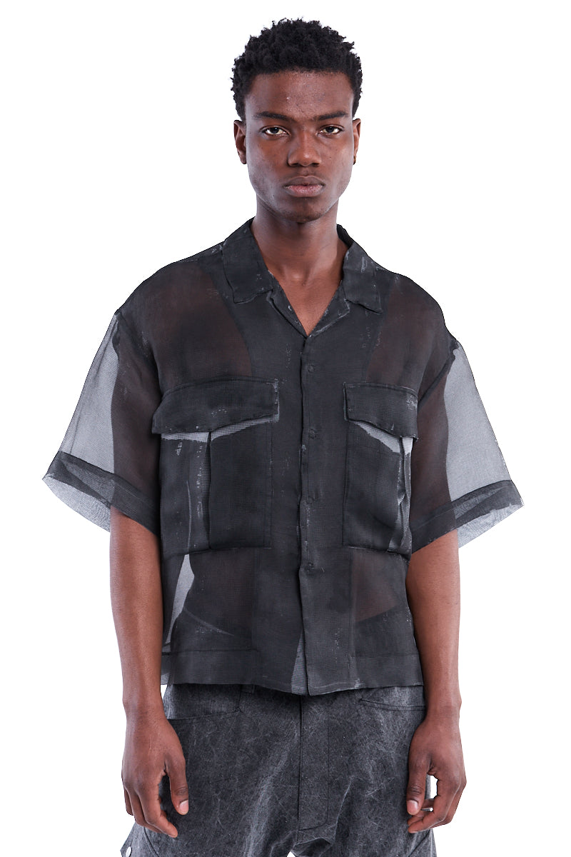 HAND PAINTED OVER SHIRT JACKET