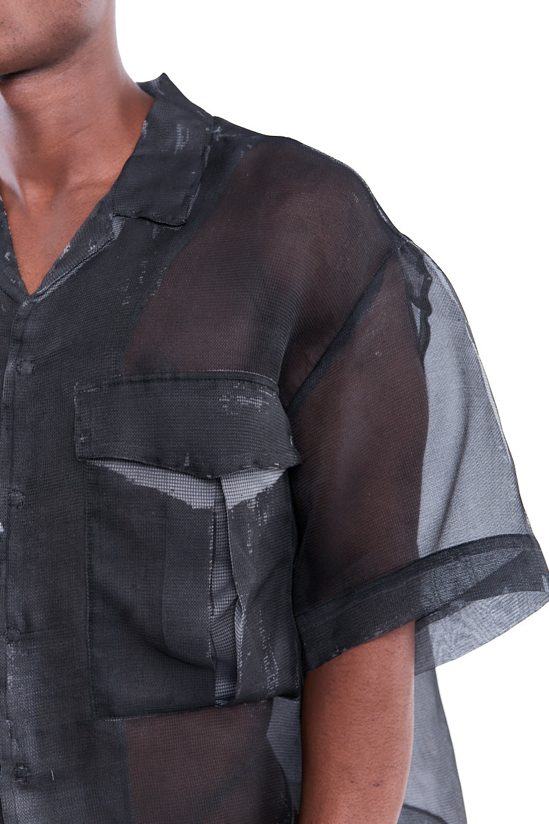 HAND PAINTED OVER SHIRT JACKET