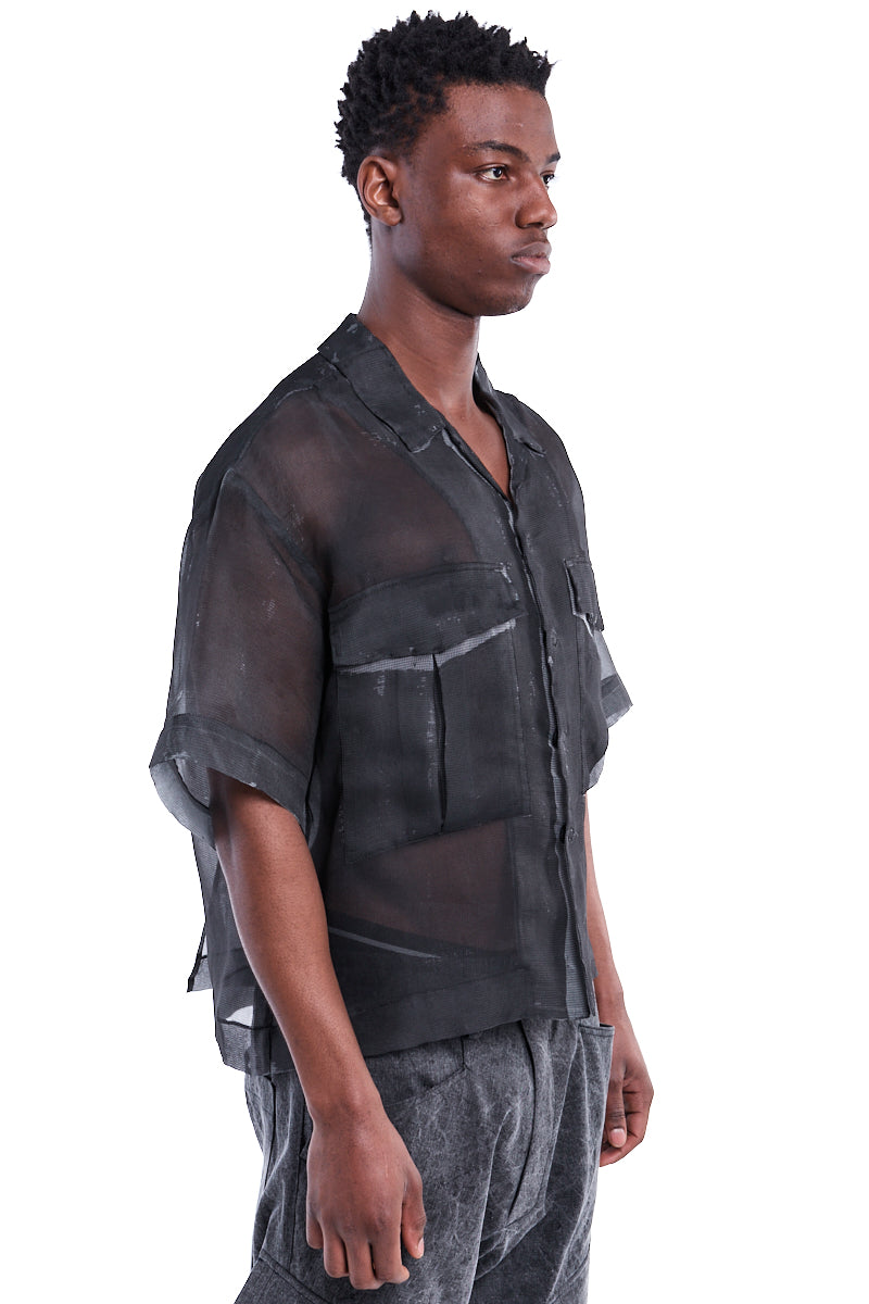 HAND PAINTED OVER SHIRT JACKET