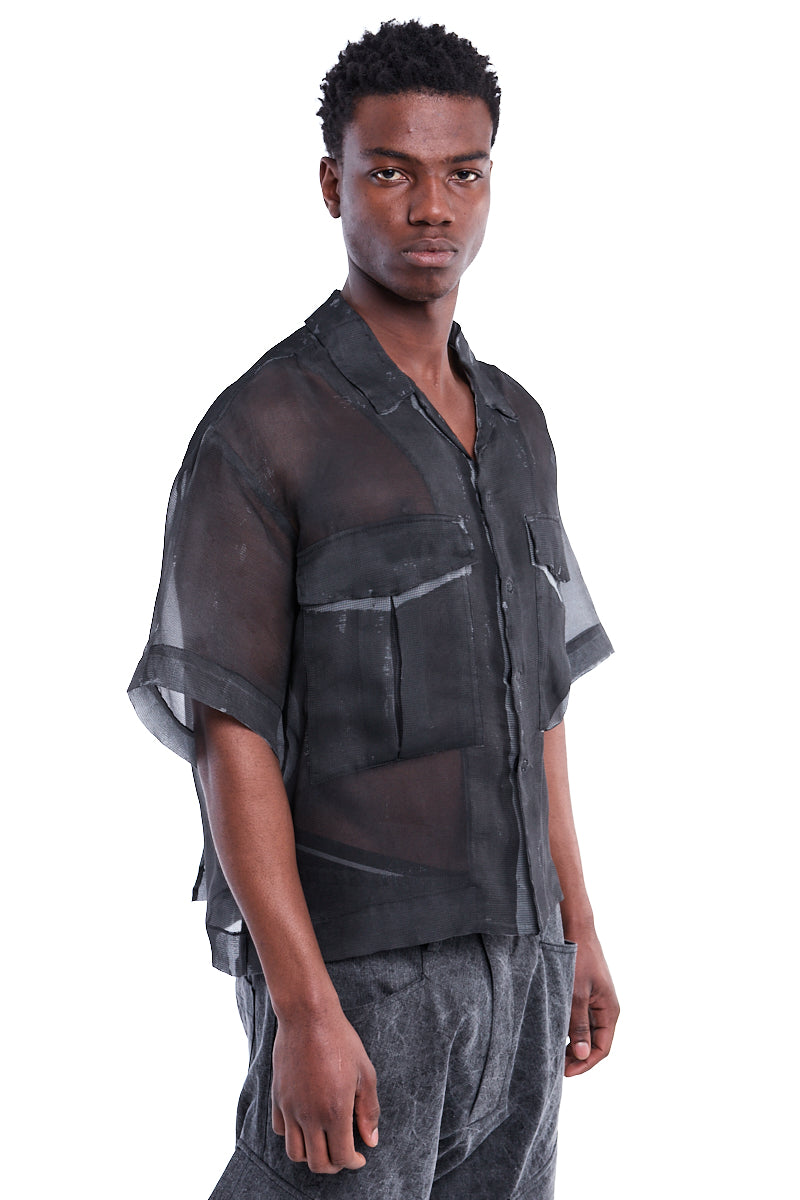 HAND PAINTED OVER SHIRT JACKET