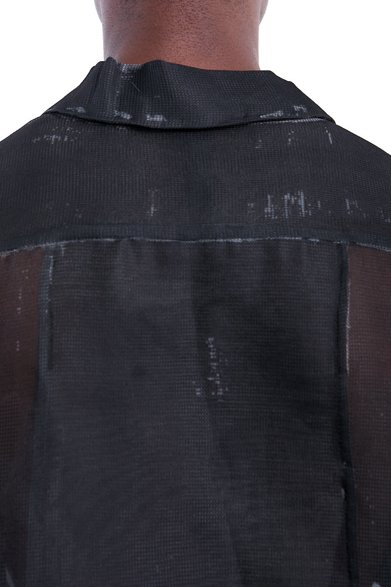 HAND PAINTED OVER SHIRT JACKET